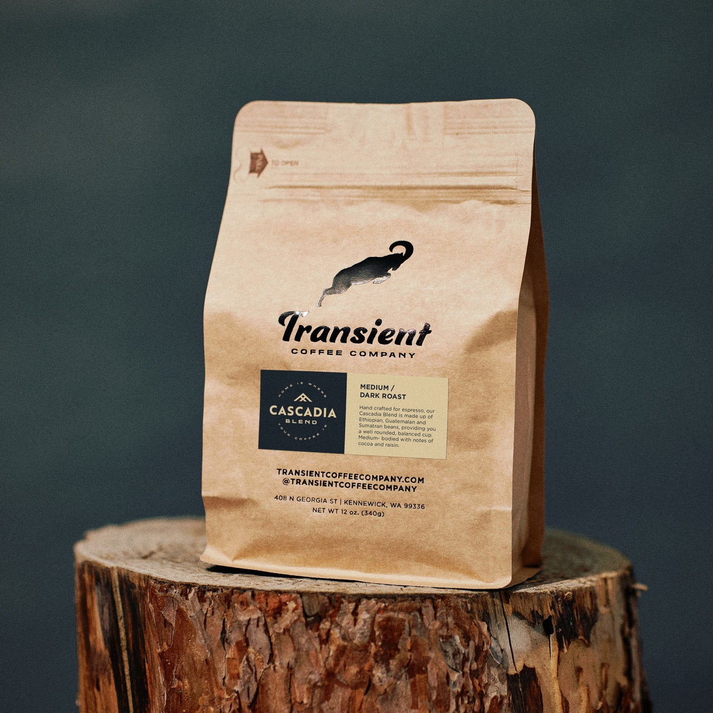 Cascadia Blend - Medium / Dark Roast