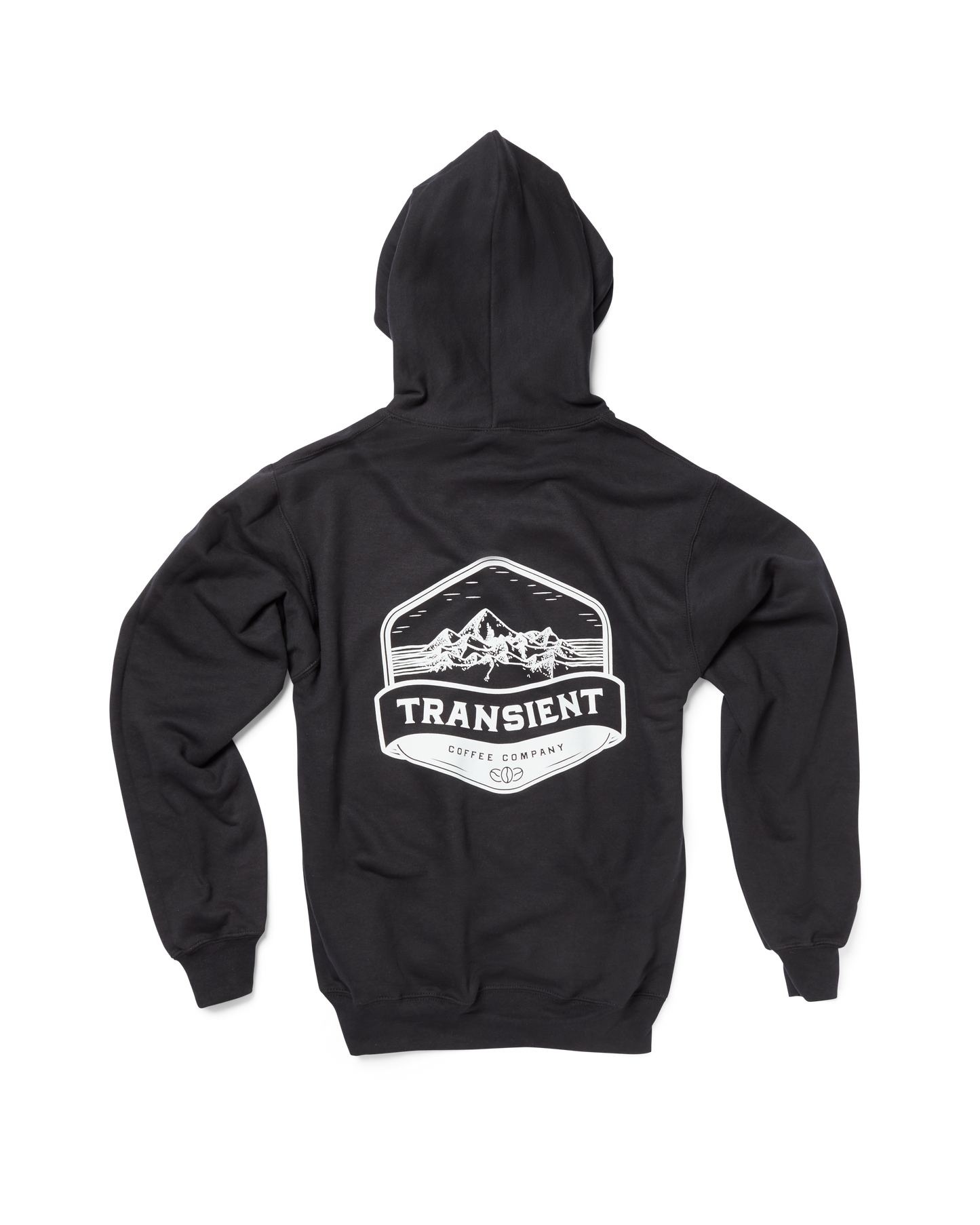 Classic Hoodie w/Vintage Logo- Black